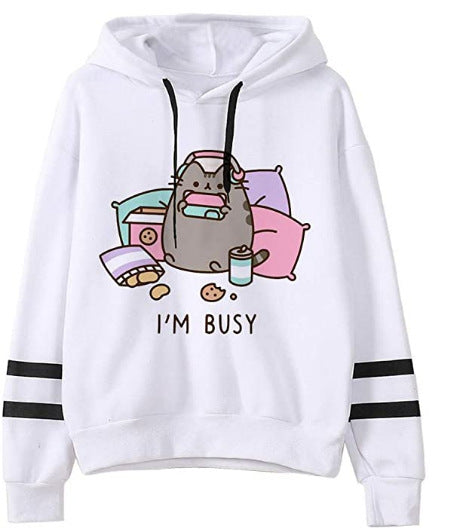 Loose Fleece Casual Hoodie