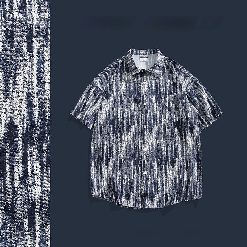 Hawaiian Printed Short Sleeve Shirt