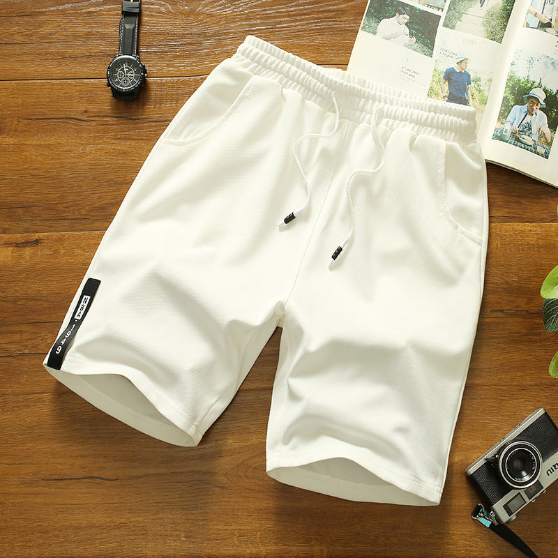 Trendy Loose Sports Ice Silk Quick-drying Shorts
