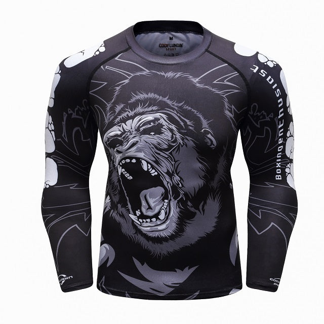 Elastic Compression Wear-Resistant Training Suit