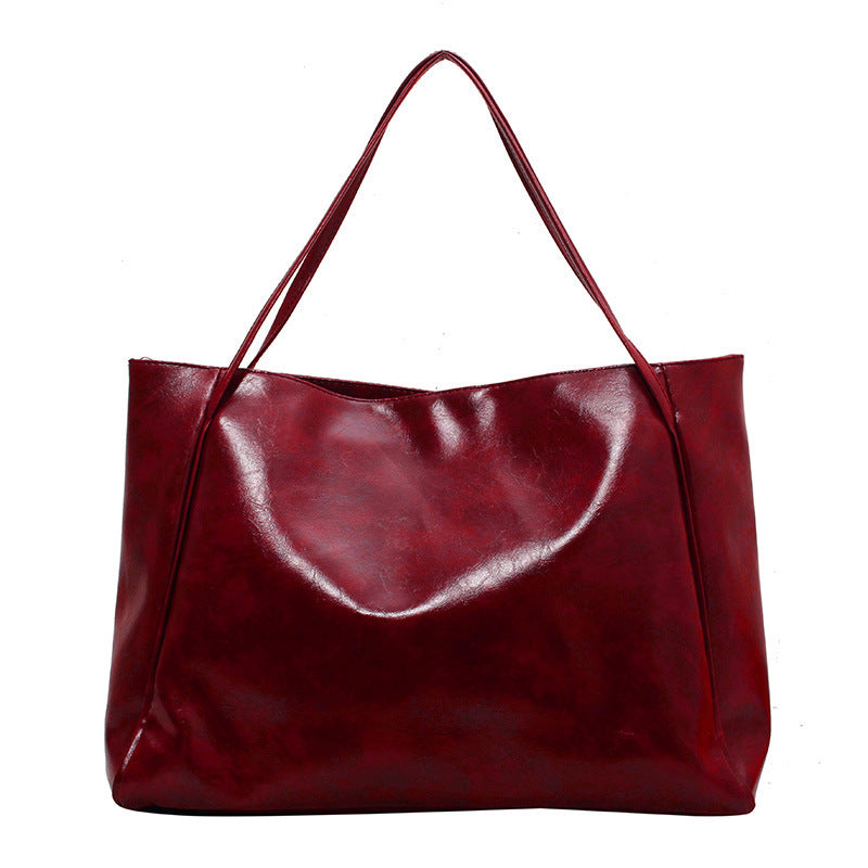 Vintage Large Capacity Shoulder Bag