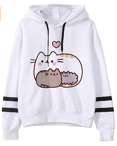 Loose Fleece Casual Hoodie