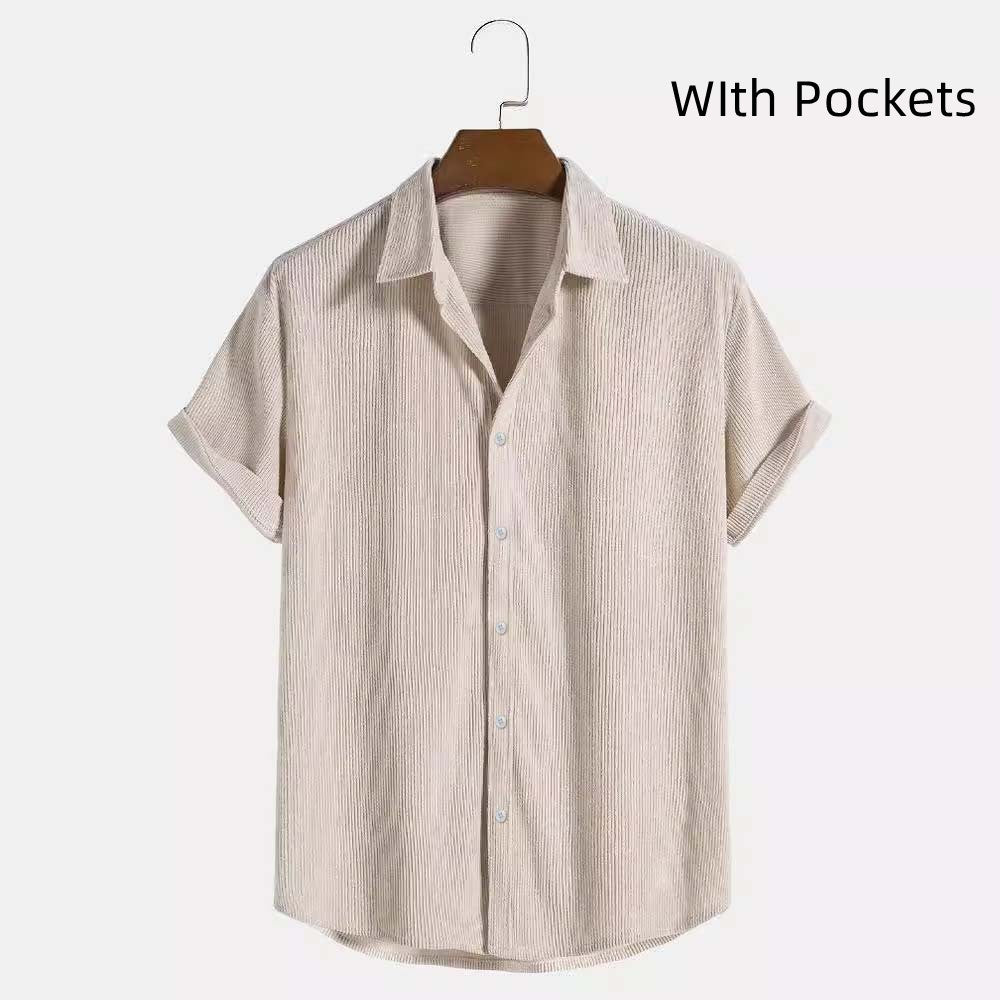 Casual Solid Color Shirt