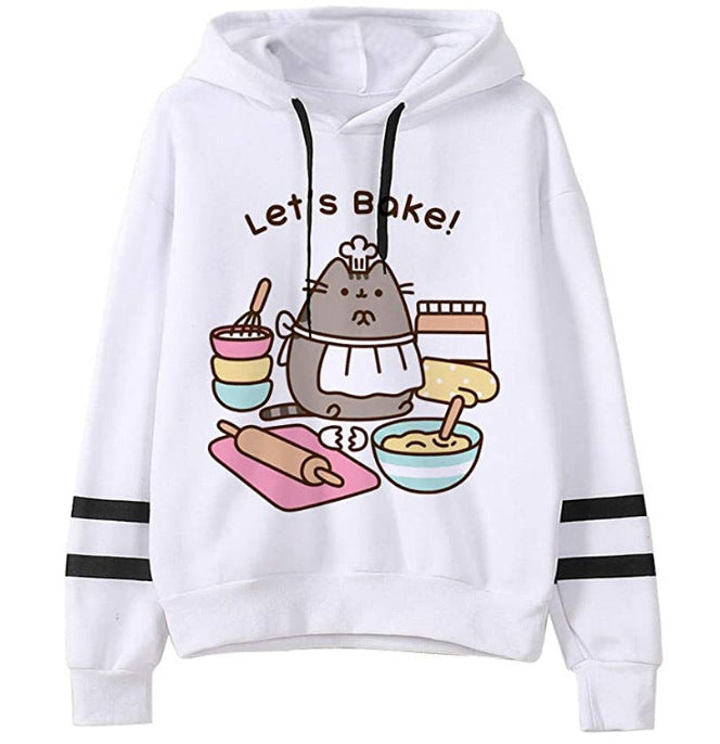 Loose Fleece Casual Hoodie