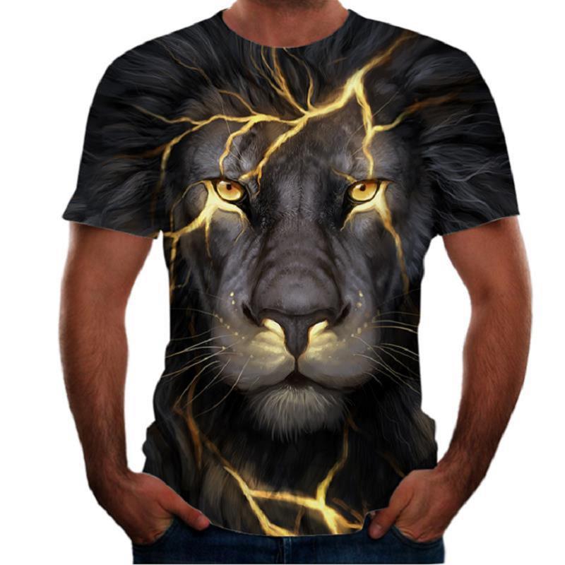 Animal Print 3D T-Shirt