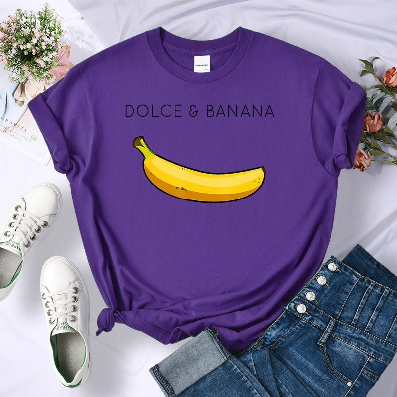 Dolce Banana Anime Printed T-Shirt