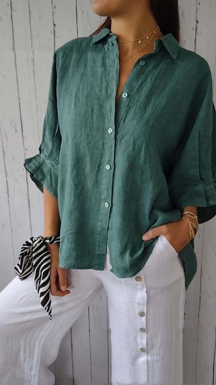 Long Sleeve Loose Shirt