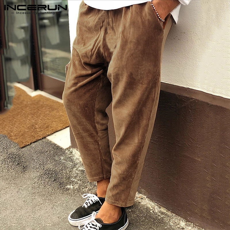 Corduroy Streetwear Joggers Pants