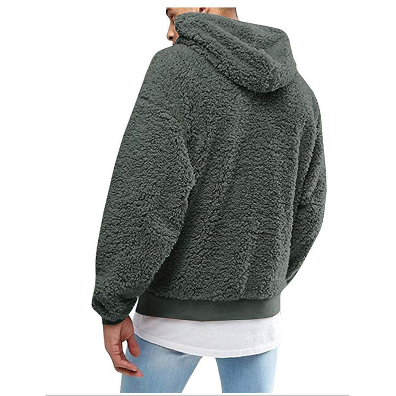 Fluffy Fleece Hooded Winter Sweatshirts