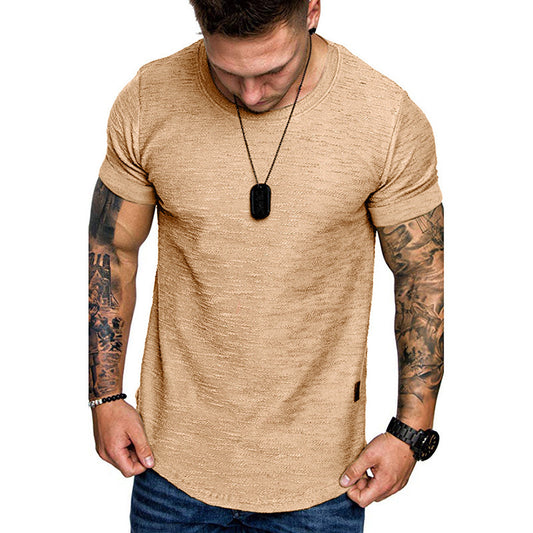 Loose Round Neck Short Sleeve T-Shirt