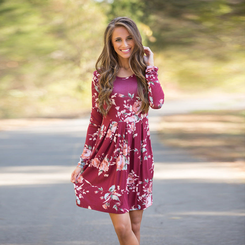 Elegant Floral Dress