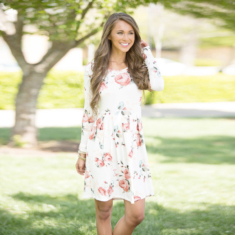 Elegant Floral Dress