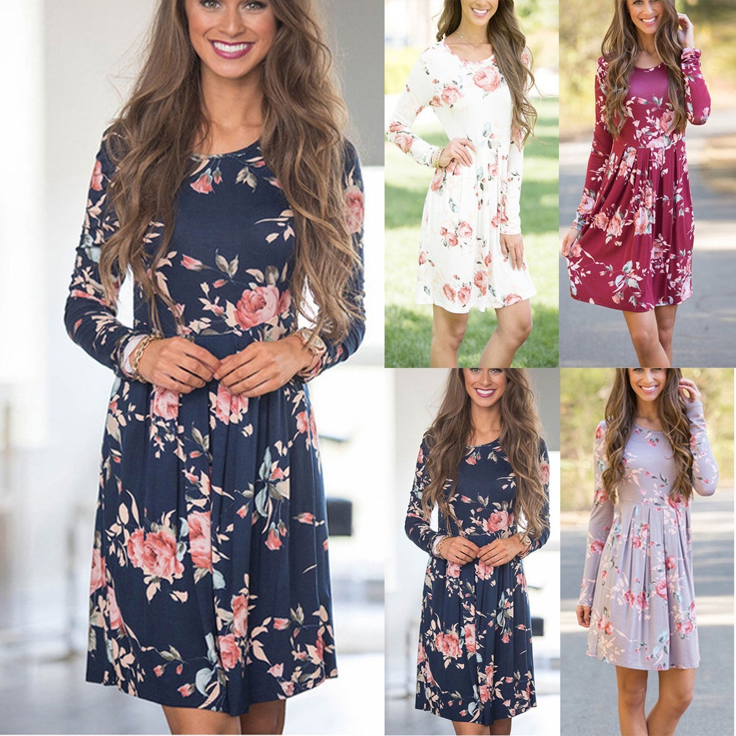 Elegant Floral Dress