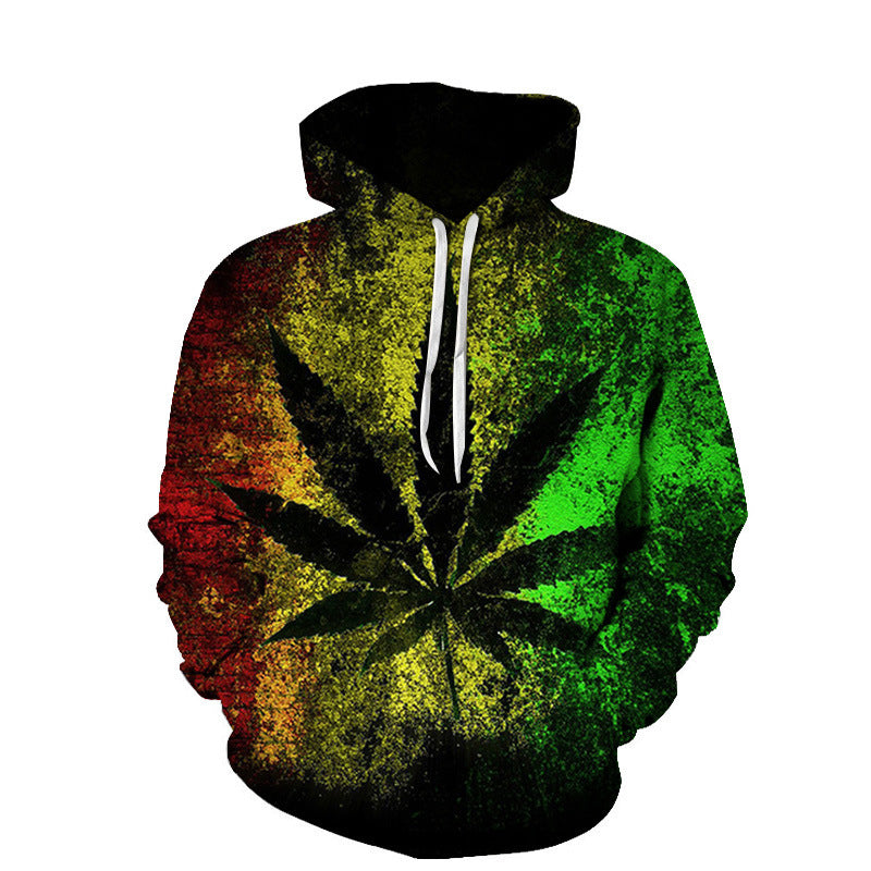 Beach & Leaf Casual Hoodies