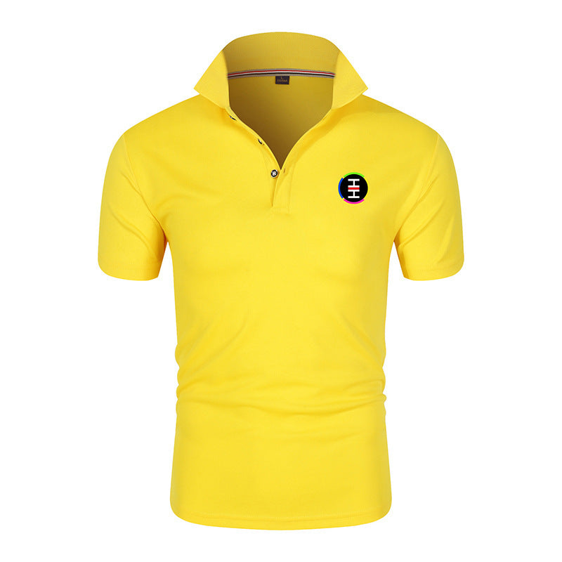 Solid Color Polo T-Shirt