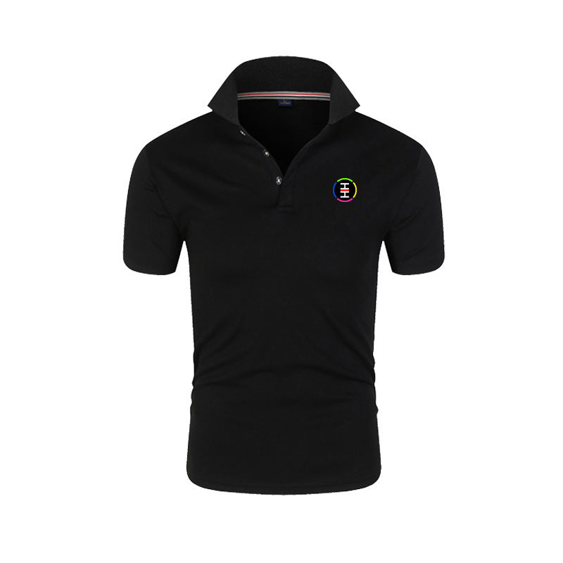 Solid Color Polo T-Shirt