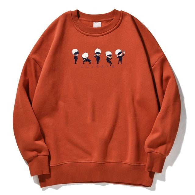 Kaisen Pattern Sweatshirt