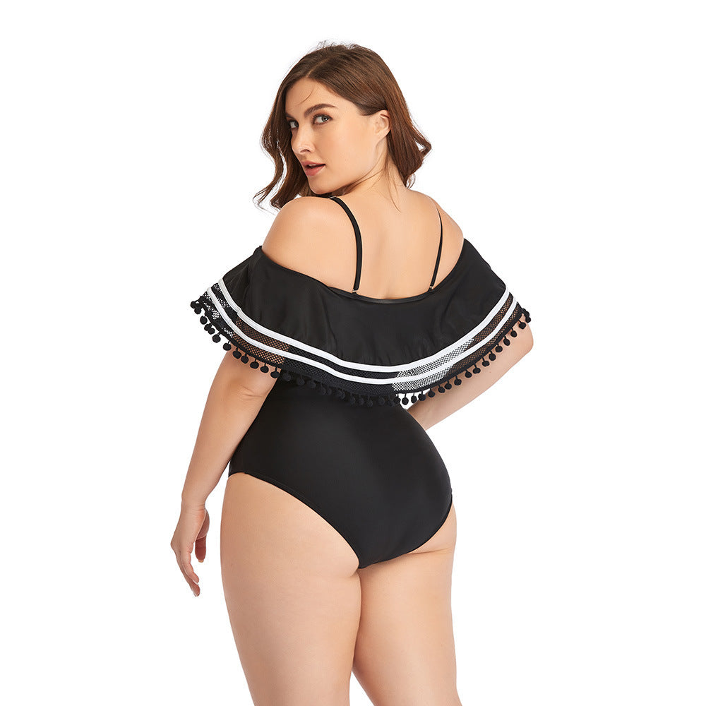 Plus Size One-piece Swimsuit