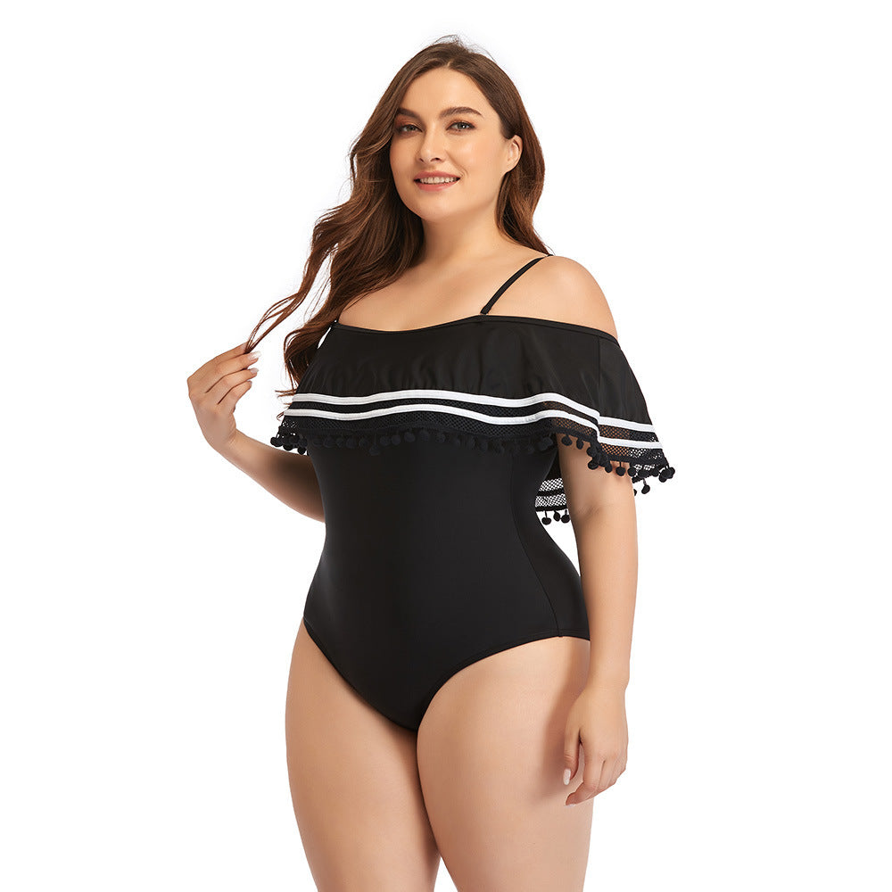 Plus Size One-piece Swimsuit