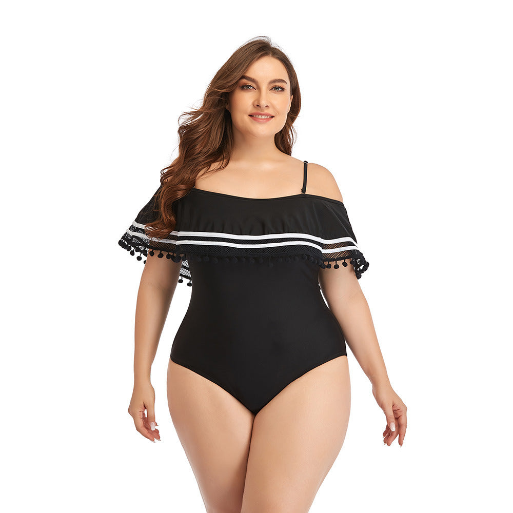 Plus Size One-piece Swimsuit