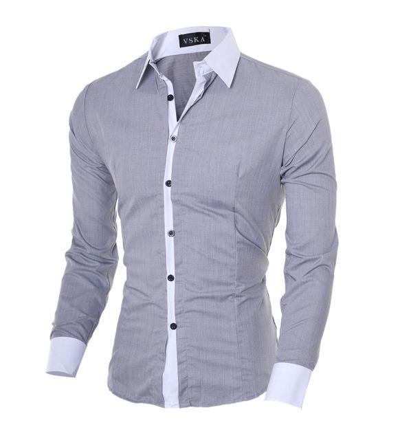 Casual Long Sleeve Slim Fit Shirt