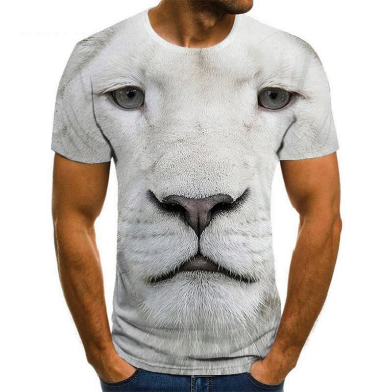 Animal Print 3D T-Shirt