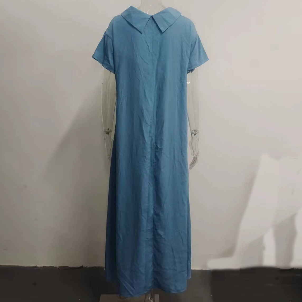 Loose Casual Cotton Linen Dress