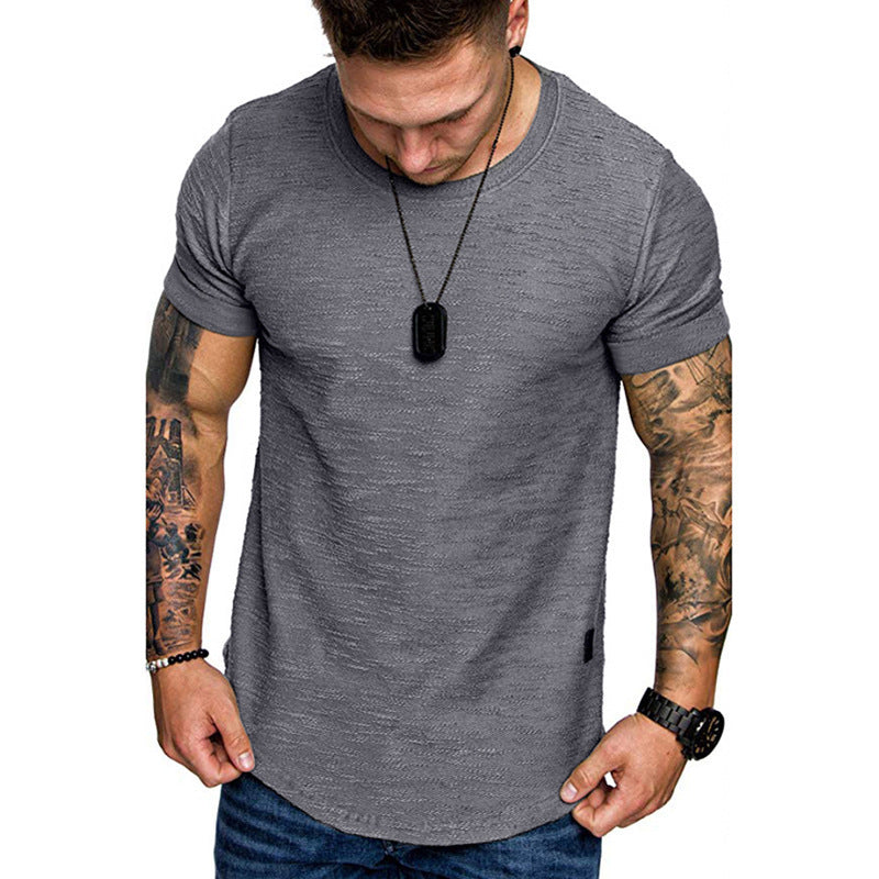 Loose Round Neck Short Sleeve T-Shirt