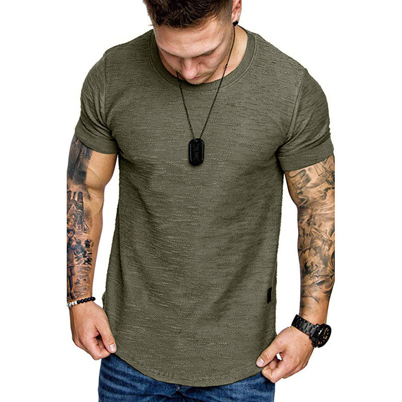 Loose Round Neck Short Sleeve T-Shirt