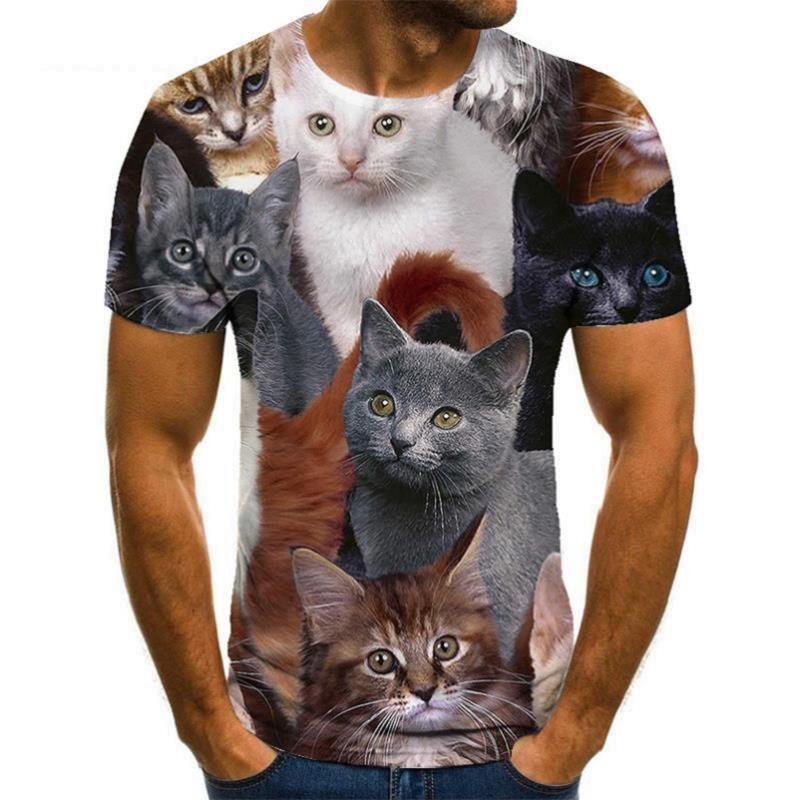 Animal Print 3D T-Shirt