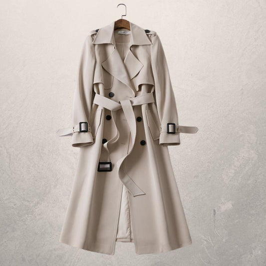 Mid-length Windbreaker Trench Coat