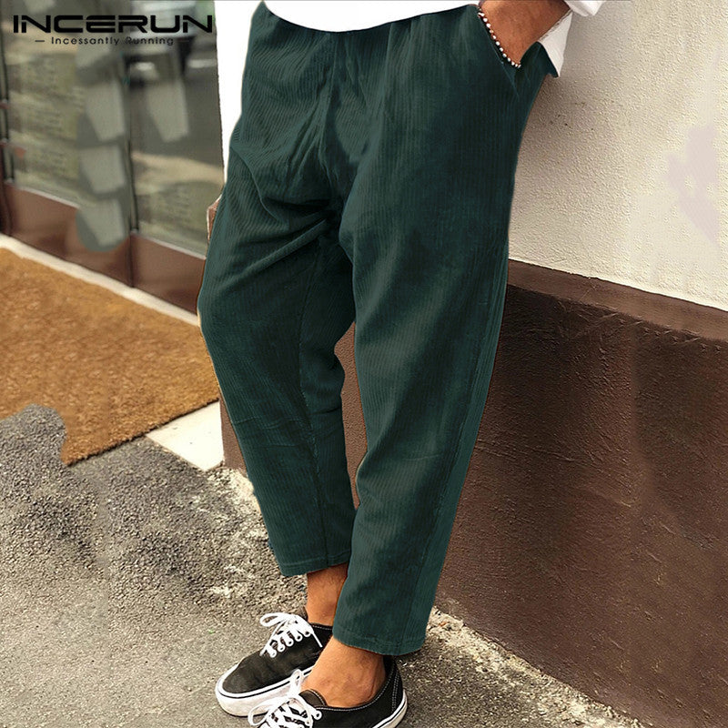 Corduroy Streetwear Joggers Pants