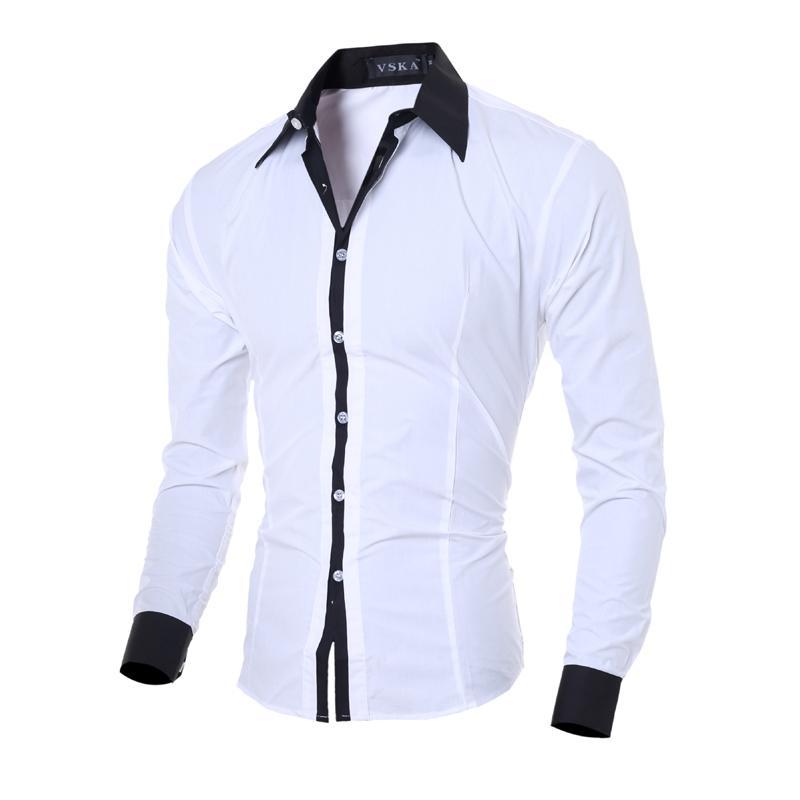 Casual Long Sleeve Slim Fit Shirt