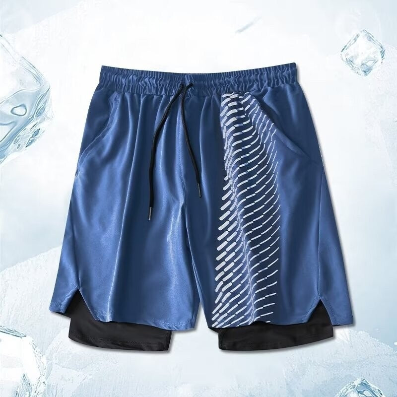 Lightweight Ice Silk Quick-drying Sports Shorts