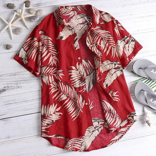 Beach Holiday Print Shirt