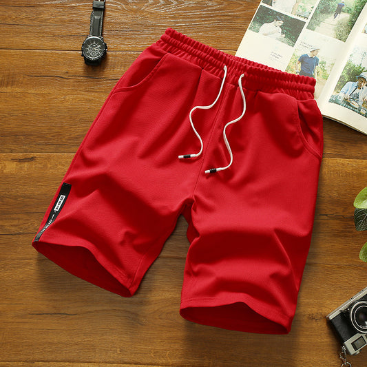 Trendy Loose Sports Ice Silk Quick-drying Shorts