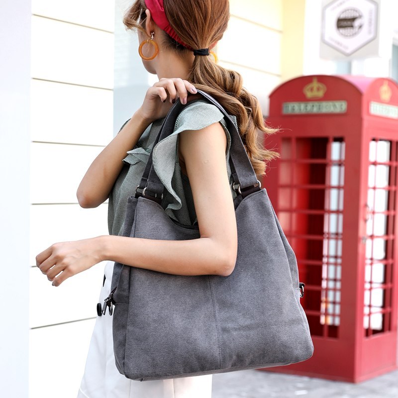 Canvas Shoulder Luxury Tote Bag