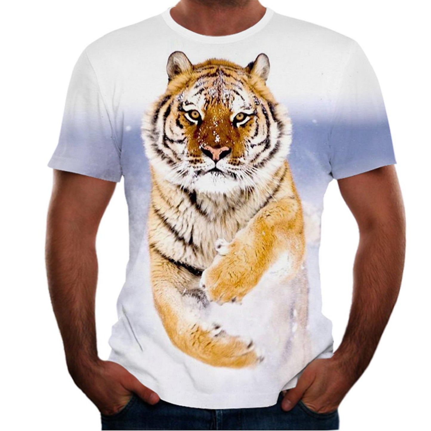 Animal Print 3D T-Shirt