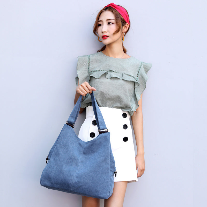 Canvas Shoulder Luxury Tote Bag