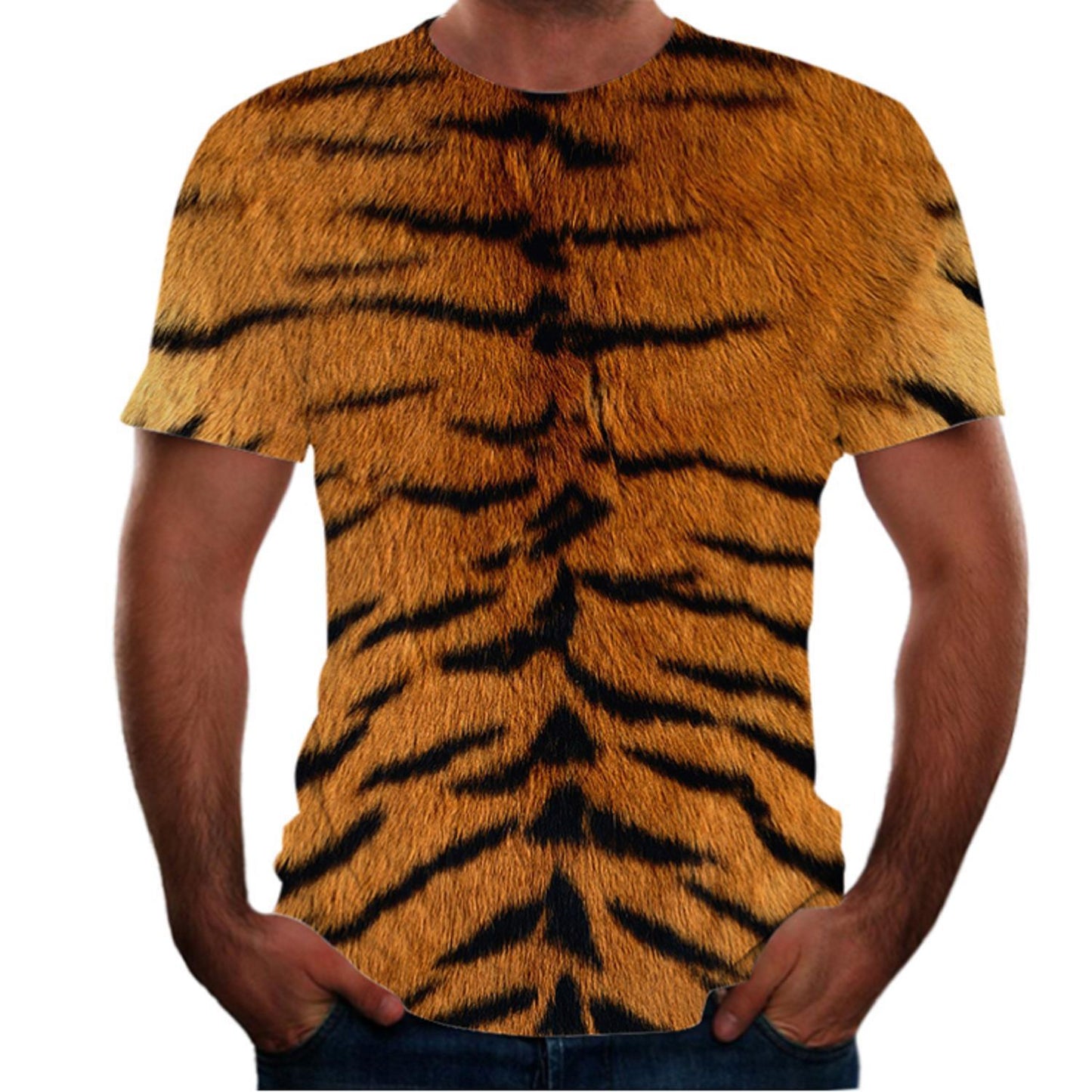 Animal Print 3D T-Shirt