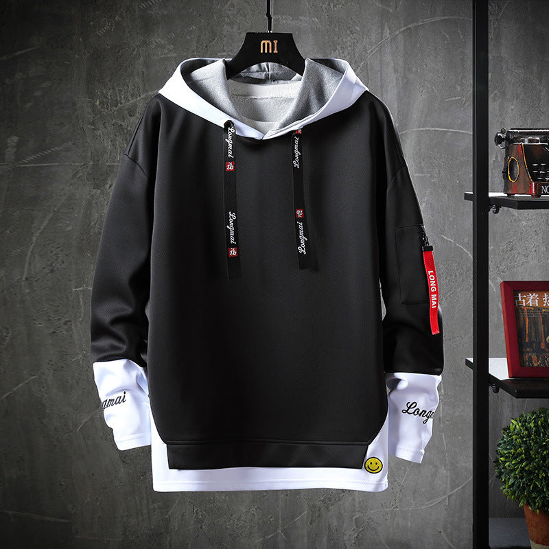 Relaxed-fit Dual Tone Hoodie