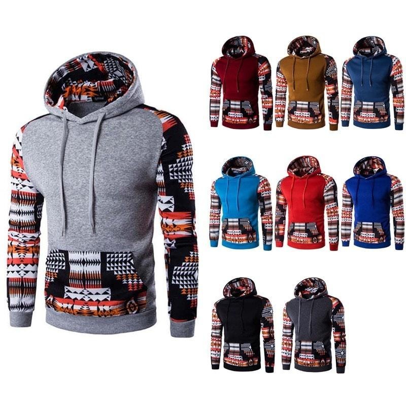 Aztec Pattern Hoodies