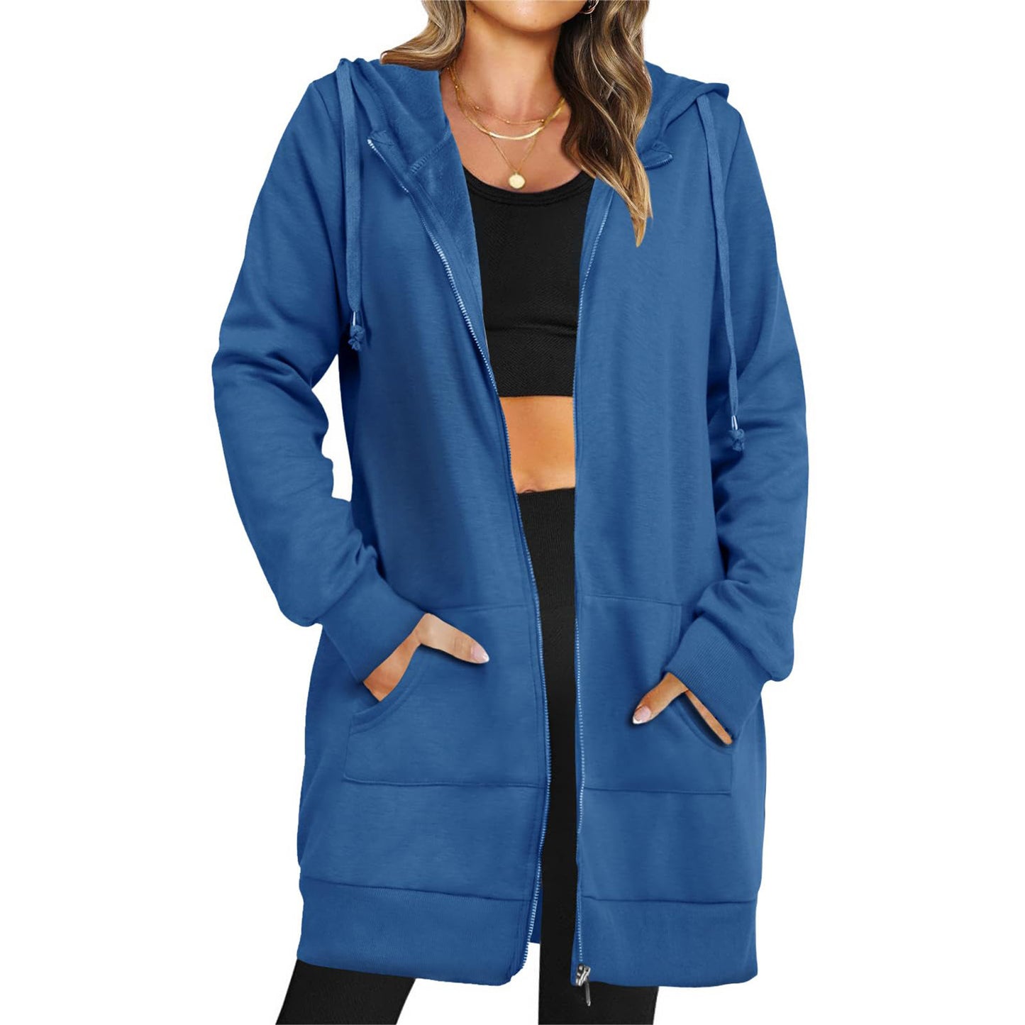 Oversized Coat with Pockets