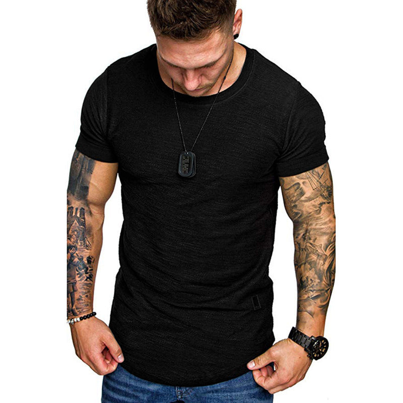 Loose Round Neck Short Sleeve T-Shirt