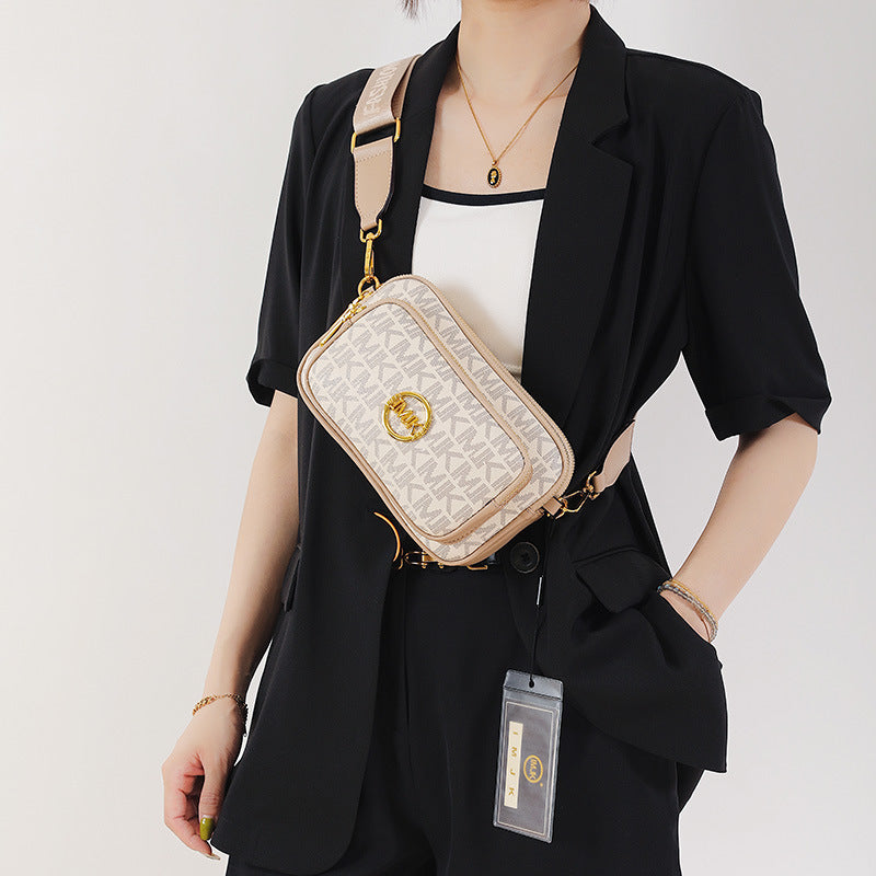 Versatile Wide-strap Shoulder Bag