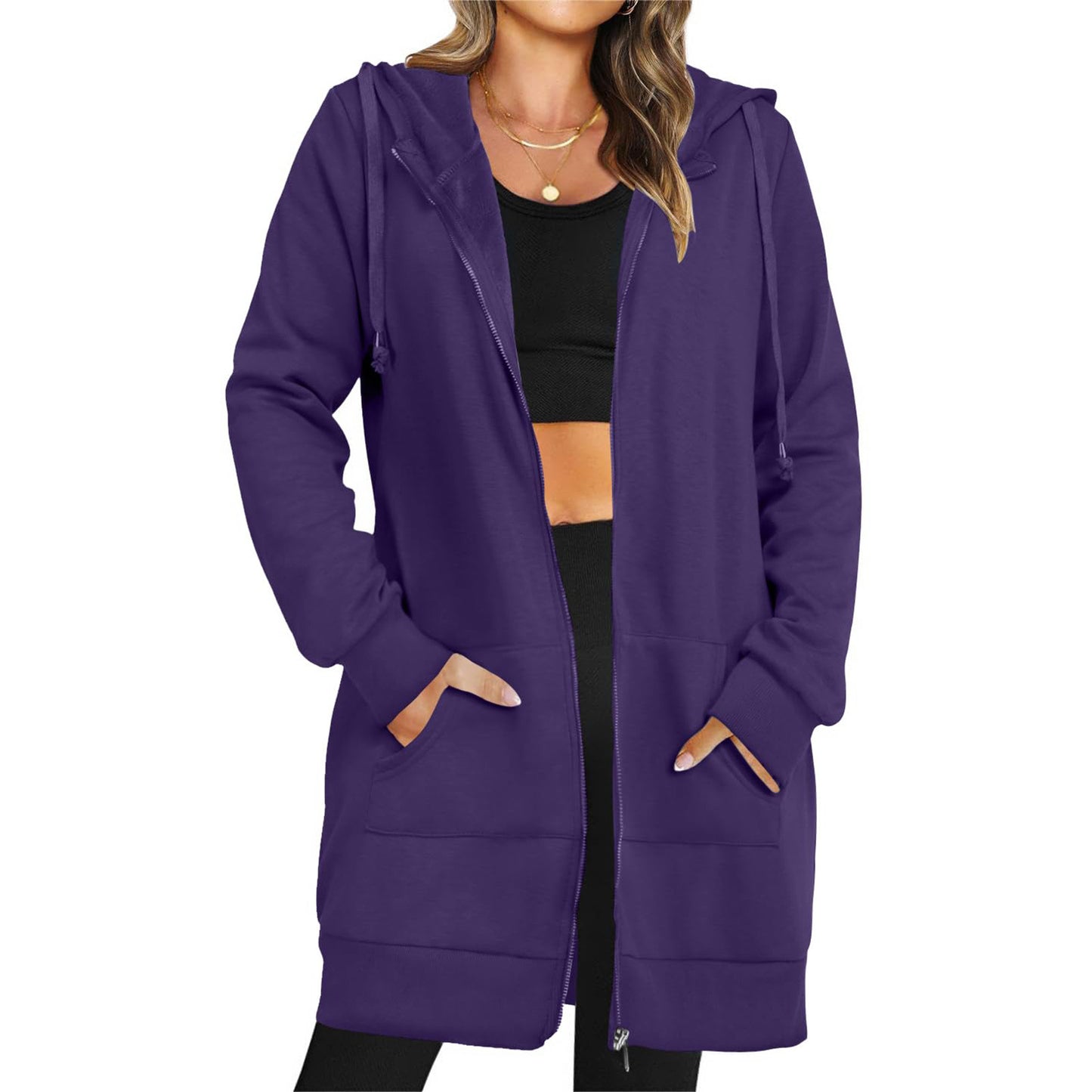 Oversized Coat with Pockets