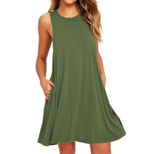 Summer Casual T-Shirt Dress