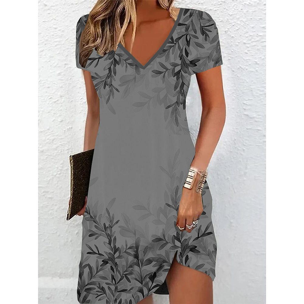 Plus Size Casual T-Shirt Dress