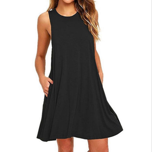 Summer Casual T-Shirt Dress