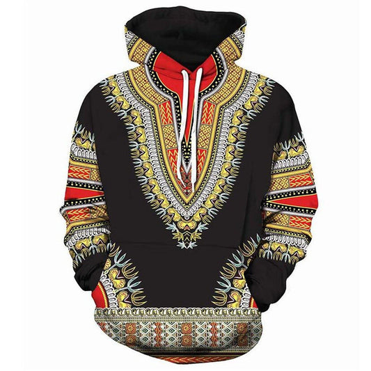 African folk-custom 3D Print Sweatshirt